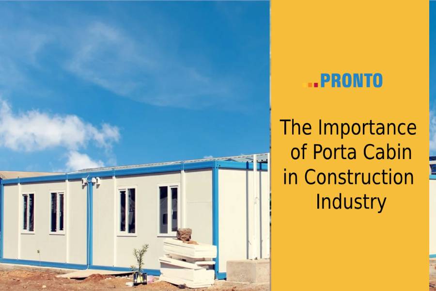 Porta Cabin in Construction Industry