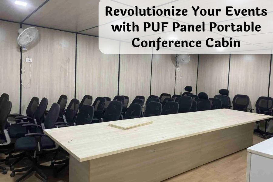 PUF Panel Portable Conference Cabin